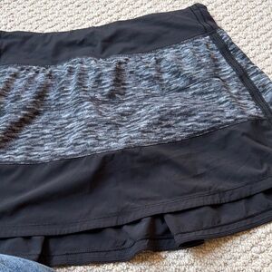 Women's Black and Gray tennis skirt